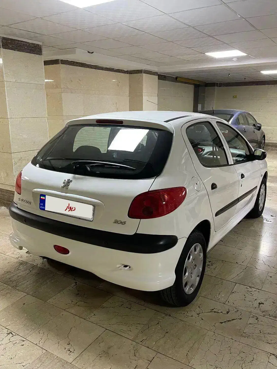 ۲۰۶ تیپ ۵ مدل ۱۳۹۶ بیرنگ سالم|خودرو سواری و وانت|شهریار, شهریار|دیوار