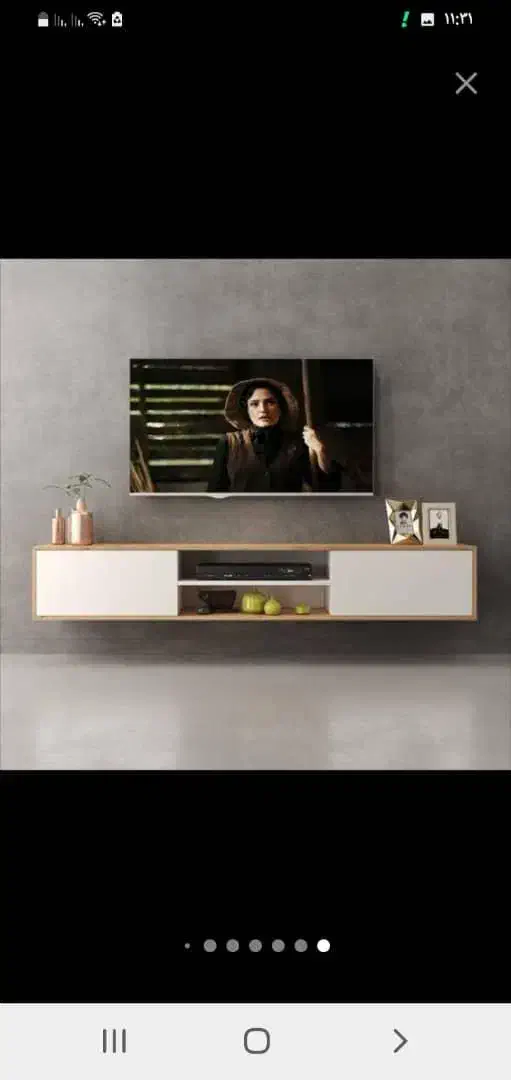 میز تی وی زمینی دیواری ترمو وال پلیت براکت ستین|میز تلویزیون|تهران, یافت آباد جنوبی|دیوار