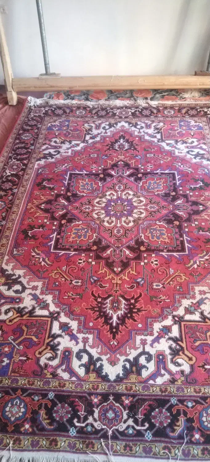 فرش جفت نه متری|فرش|تبریز, |دیوار