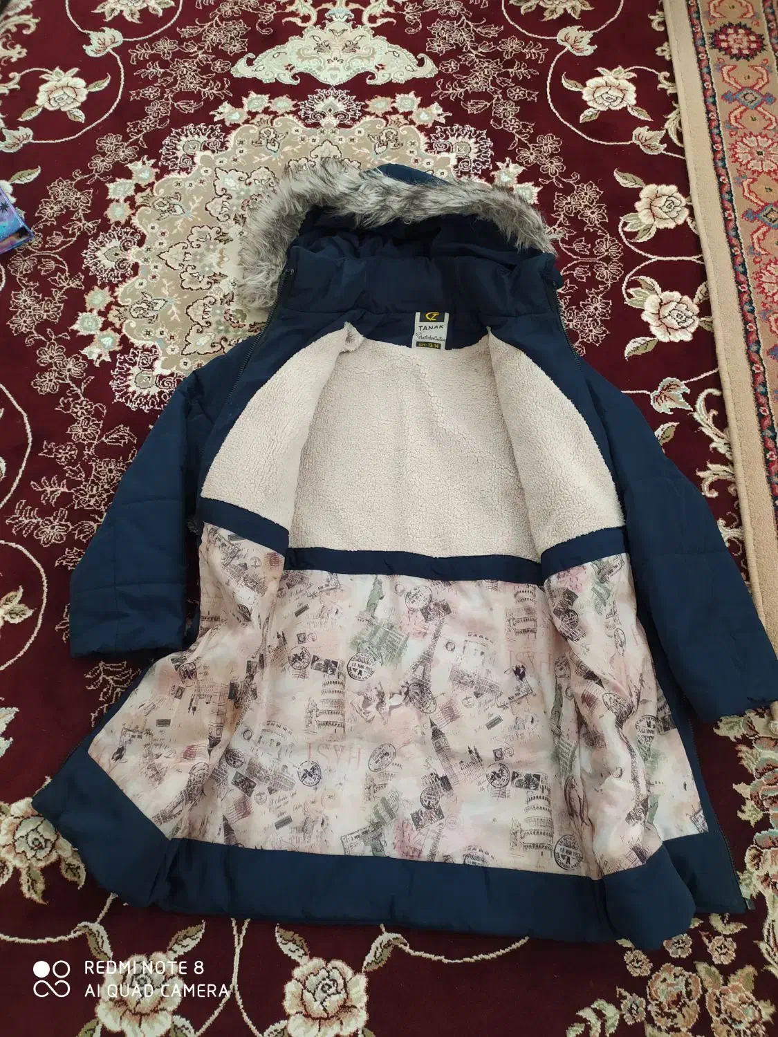 کاپشن دخترانه|لباس|مشگین شهر, |دیوار