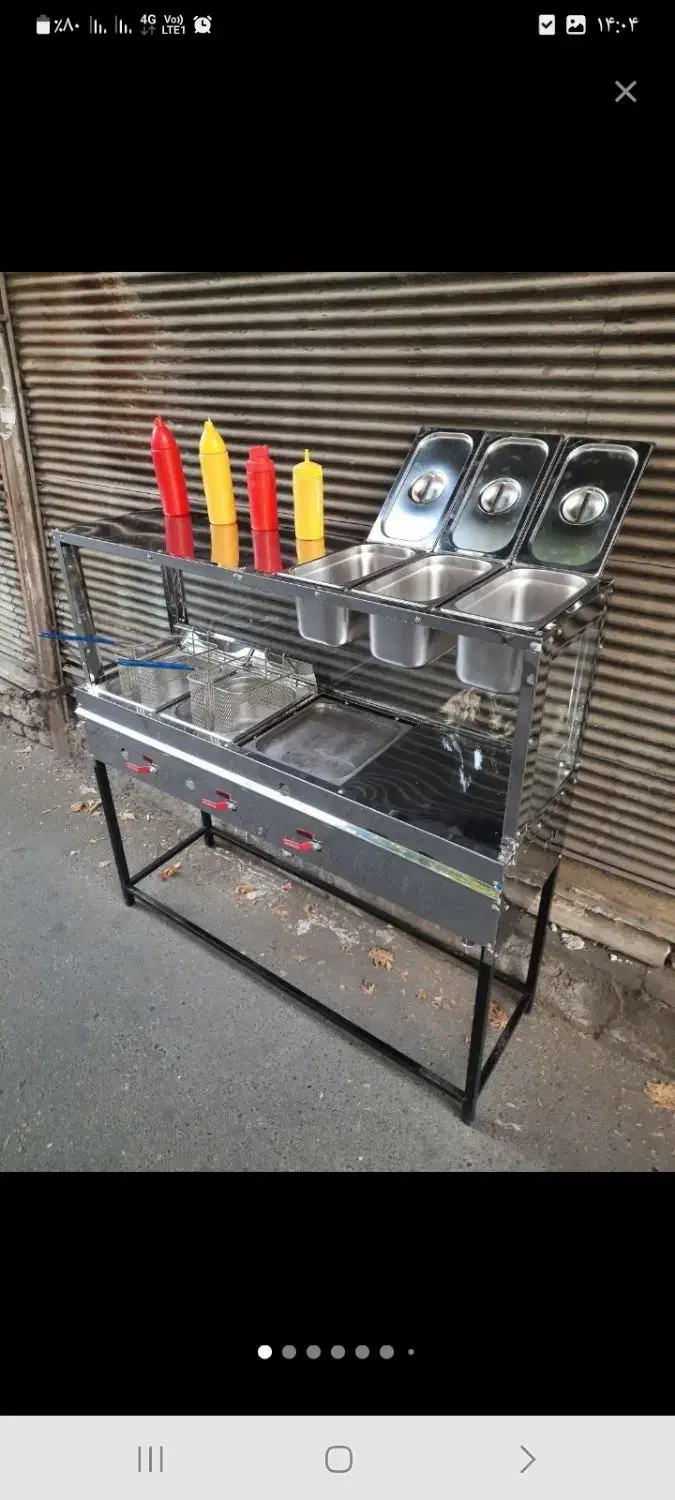 وسایل کامل در ساندویچی فروش کامل|کافیشاپ و رستوران|فولادشهر, مسکن مهر فولادشهر|دیوار