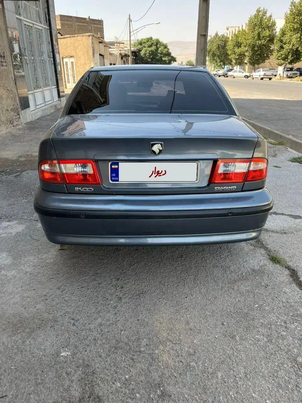 سمند خاکستری ۹۶ lx|خودرو سواری و وانت|بروجرد, |دیوار