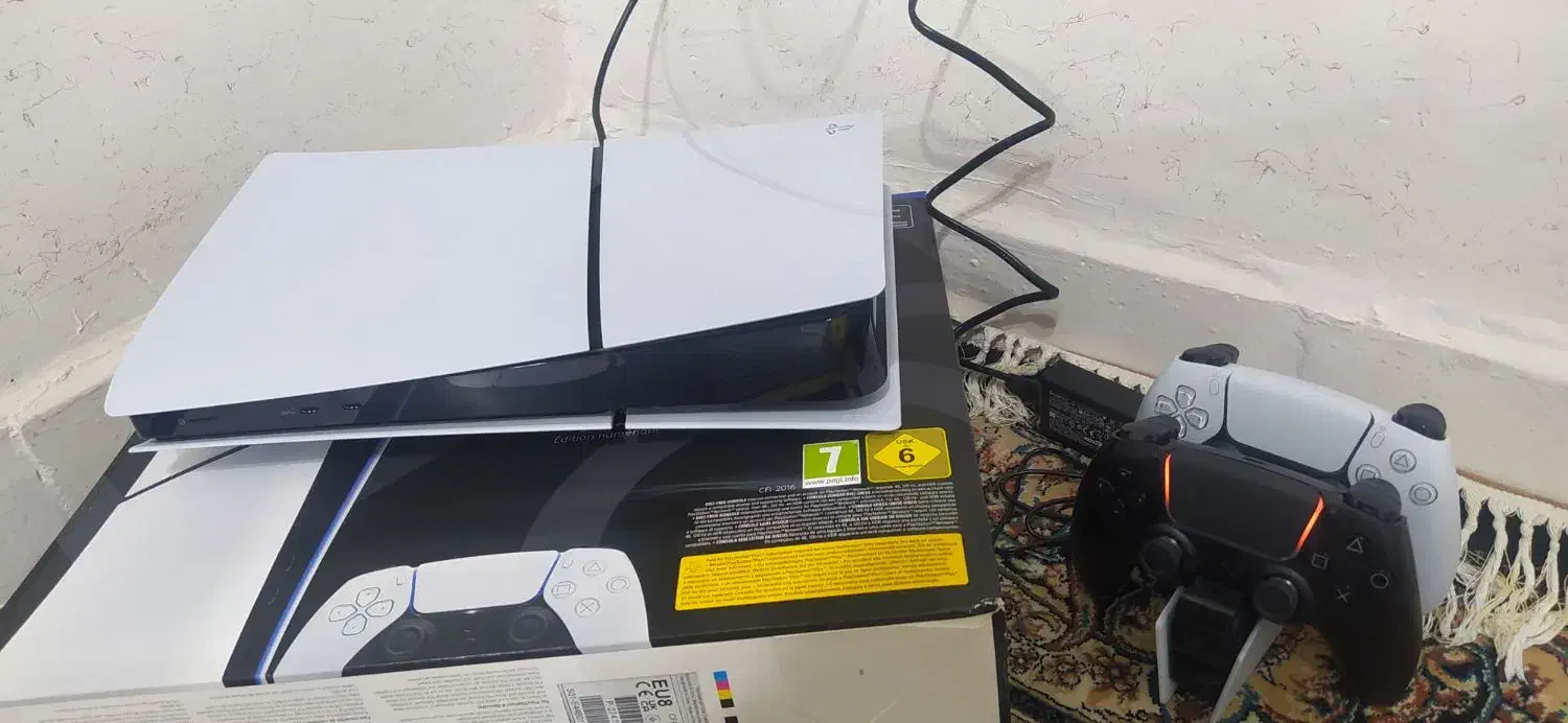 پی اس فایو سونی اسلیم دیجیتال اصل اروپا|کنسول، بازی ویدئویی و آنلاین|ایذه, |دیوار