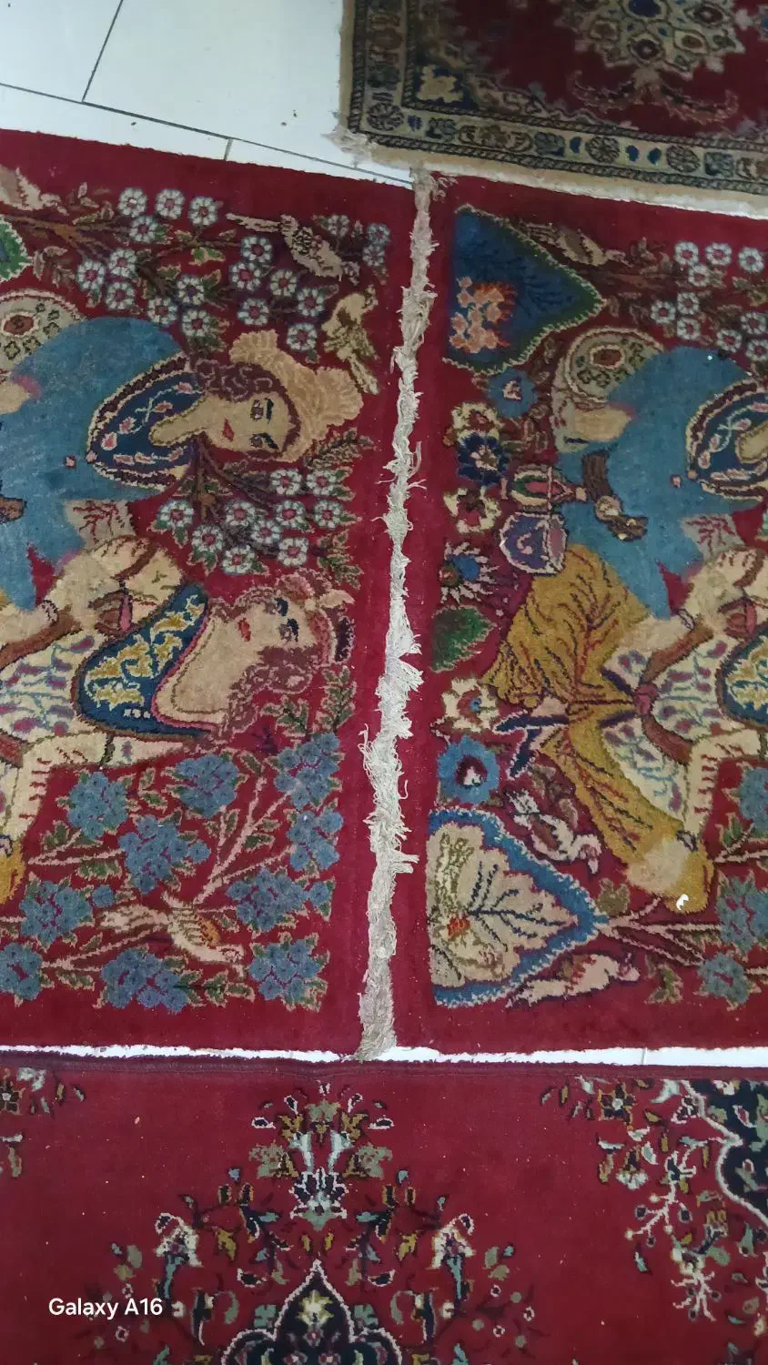 قالیچه دست بافت  تحردار  ۲ عدد|فرش|مشهد, عامل|دیوار