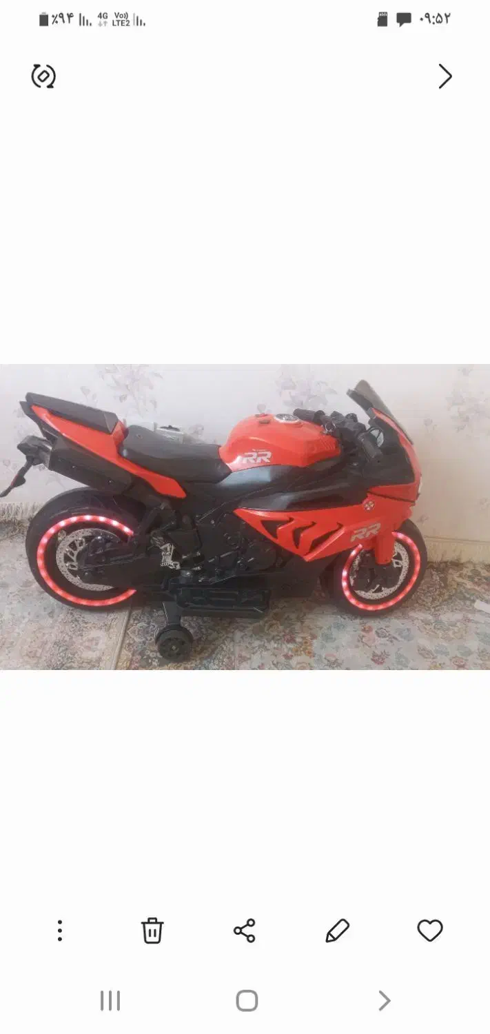 موتور شارژی پرقدرت|اسباببازی بچه|زنجان, |دیوار