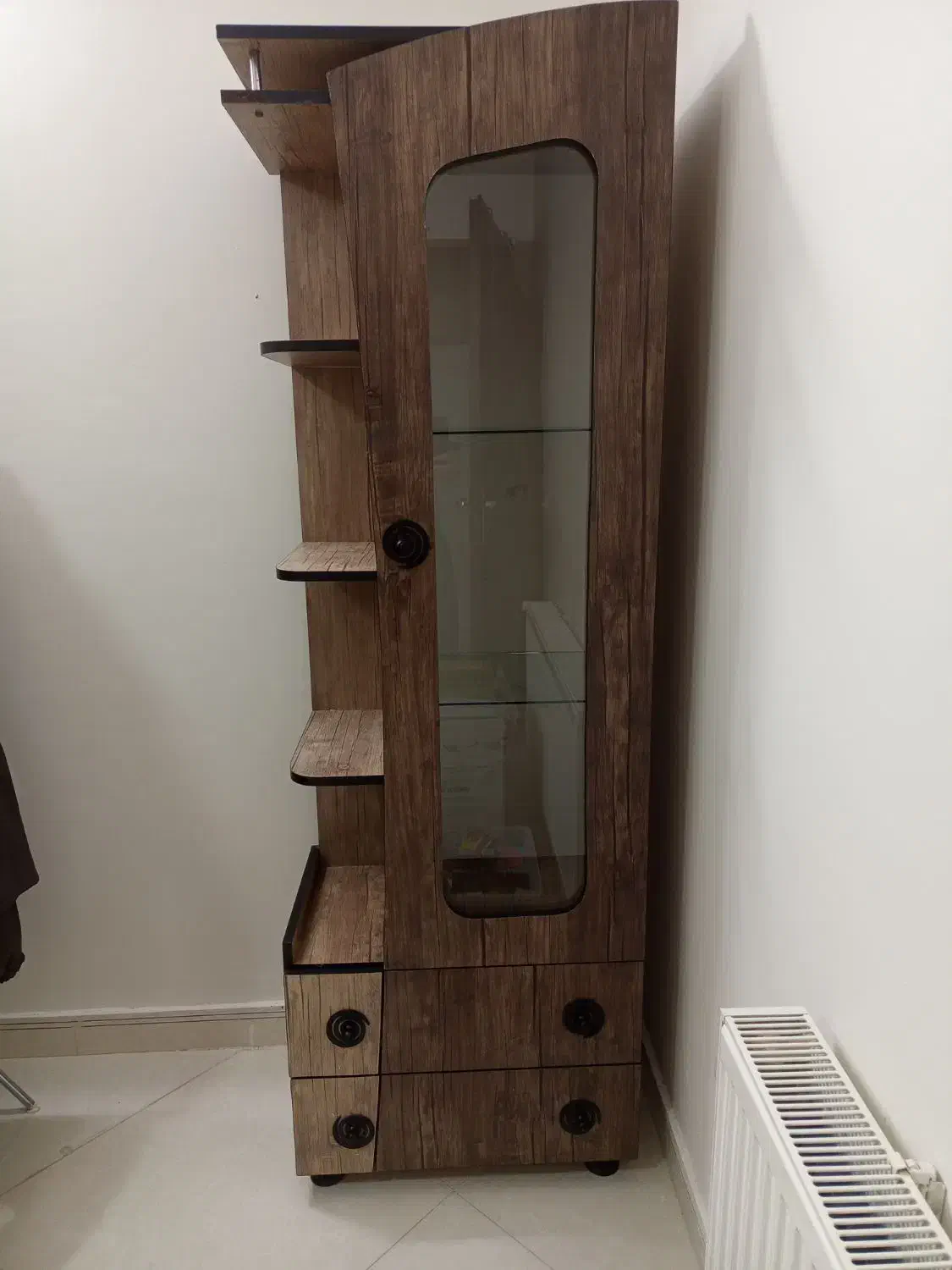 کتابخانه|کتابخانه، شلف، قفسه‌های دیواری|طرقبه, |دیوار