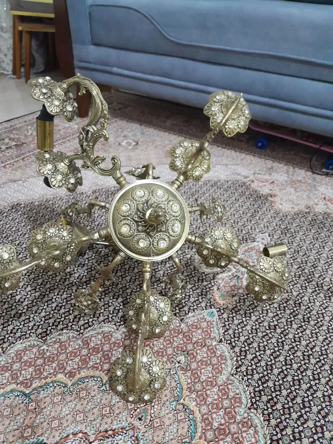 لوستر برنز|لوستر و چراغ آویز|اردبیل, |دیوار