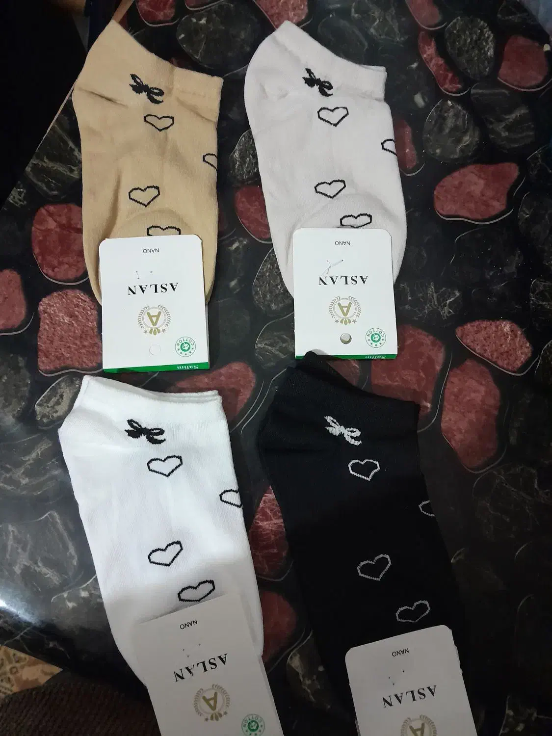 جوراب زنانه فانتزی ۳۵تومان|لباس|شهرکرد, |دیوار