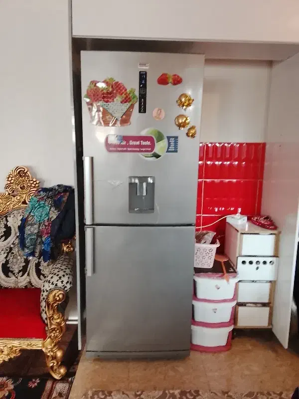 یخجال|یخچال و فریزر|شوط, |دیوار