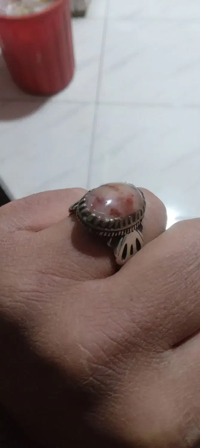 انگشتر نقره ۹۲۵|جواهرات|رفسنجان, |دیوار