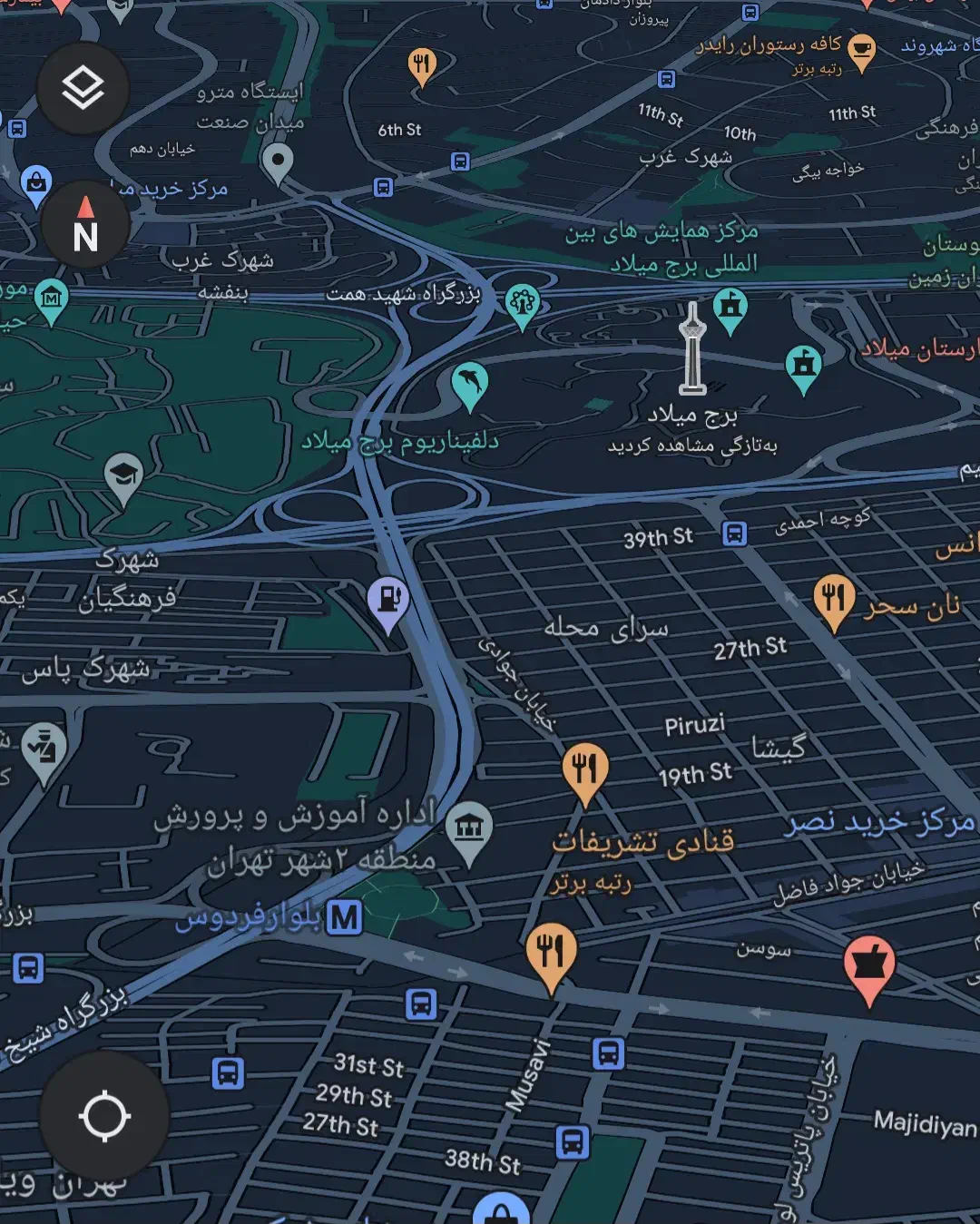 ثبت لوکیشن|خدمات رایانه‌ای و موبایل|تهران, ایرانشهر|دیوار