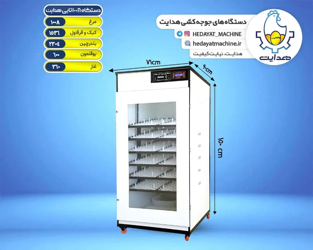 دستگاه جوجه کشی هدایت|ماشین‌آلات صنعتی|قرچک, میرزائی شمالی|دیوار