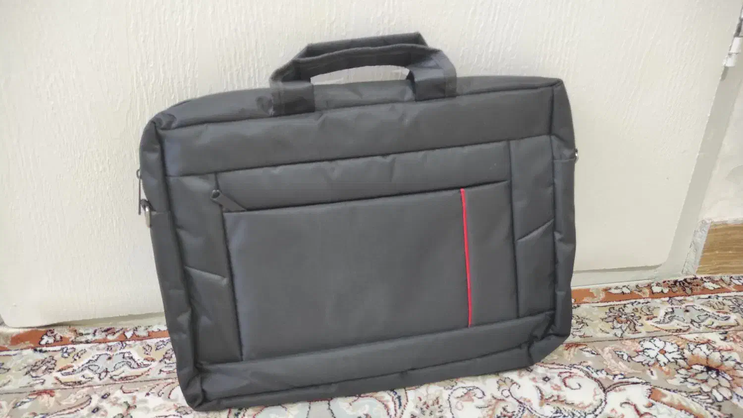 کیف دانشجویی لبتابی برزنتی و چرم|کیف، کفش، کمربند|مشکیندشت, |دیوار