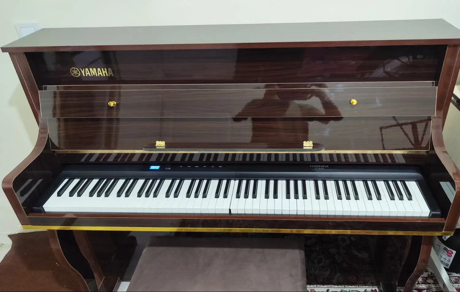 پیانو کونیکس سری d طرح آکوستیک|پیانو، کیبورد، آکاردئون|فردیس, سرحد آباد|دیوار