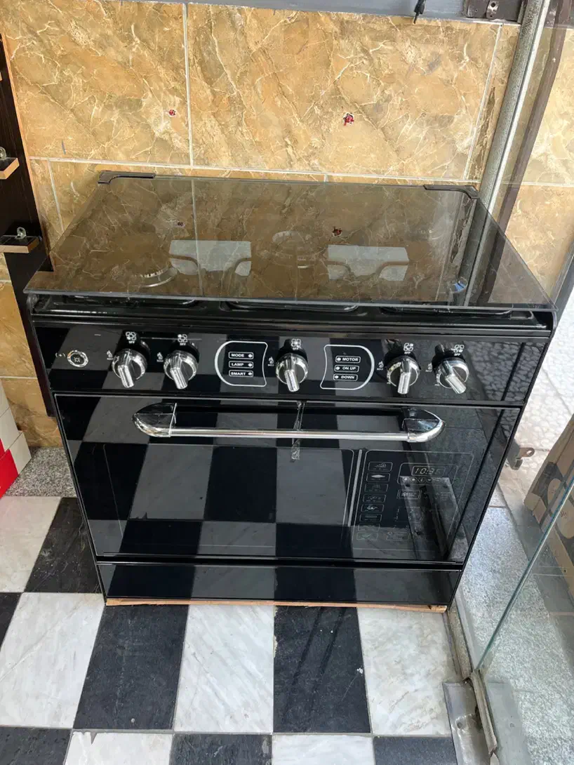 اجاق گاز پنج شعله طرح فر نو|اجاق گاز و لوازم برقی پخت‌وپز|قائم‌شهر, |دیوار