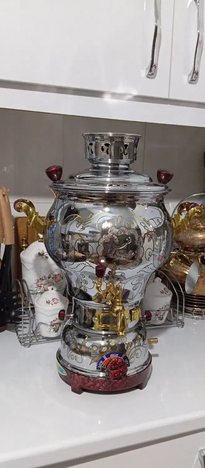 سماور 7 لیتری نفیس|سماور، چایساز، قهوهساز|سهند, |دیوار