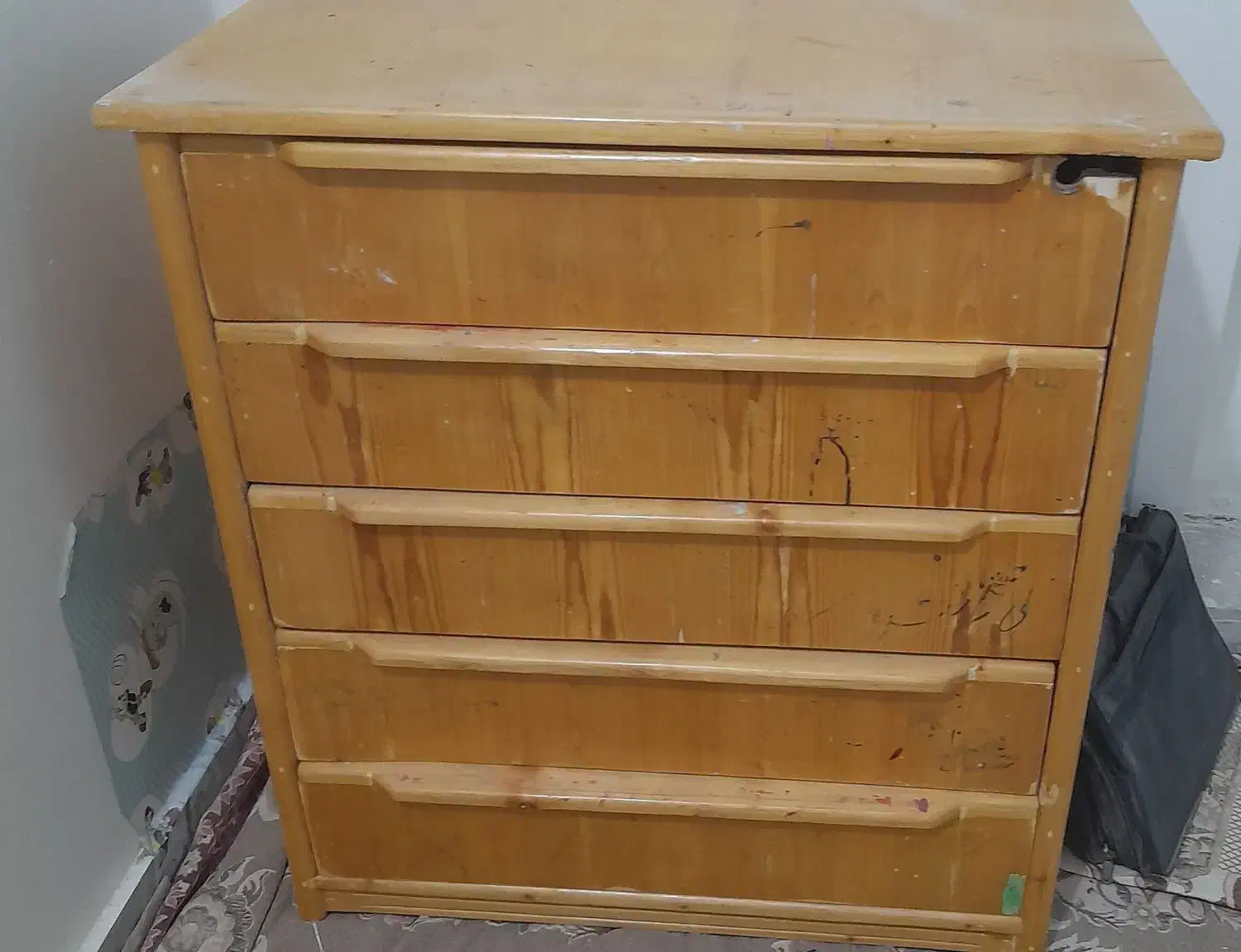 دراورچوبی|جاکفشی، کمد، دراور|زابل, |دیوار