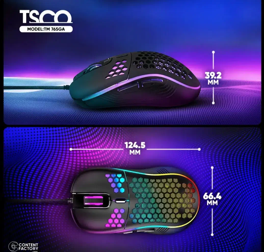موس مخصوص بازی TM 765GA مشکی تسکو|قطعات و لوازم جانبی رایانه|تهران, مولوی|دیوار