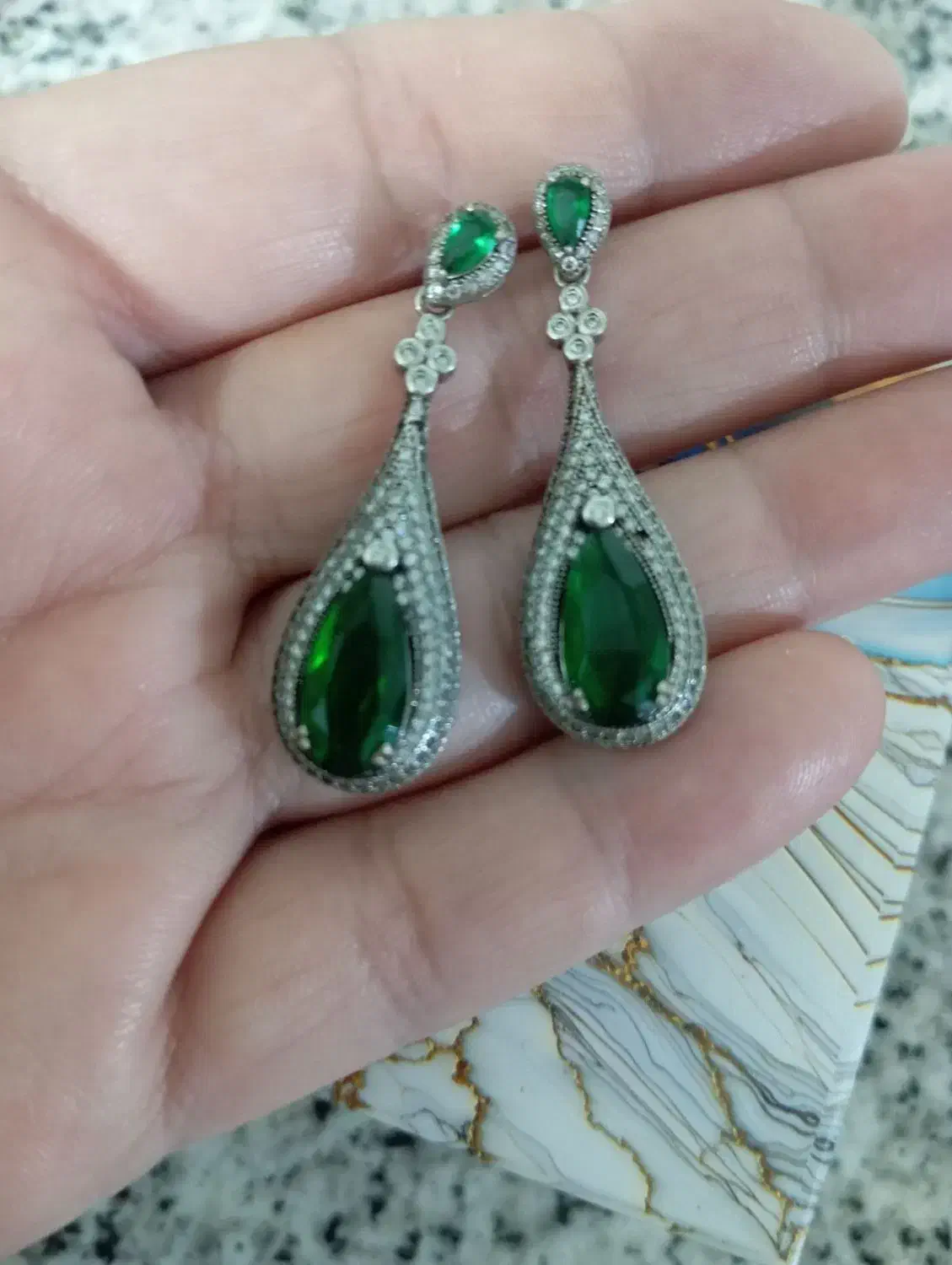 گوشواره نقره|جواهرات|کوهدشت, |دیوار