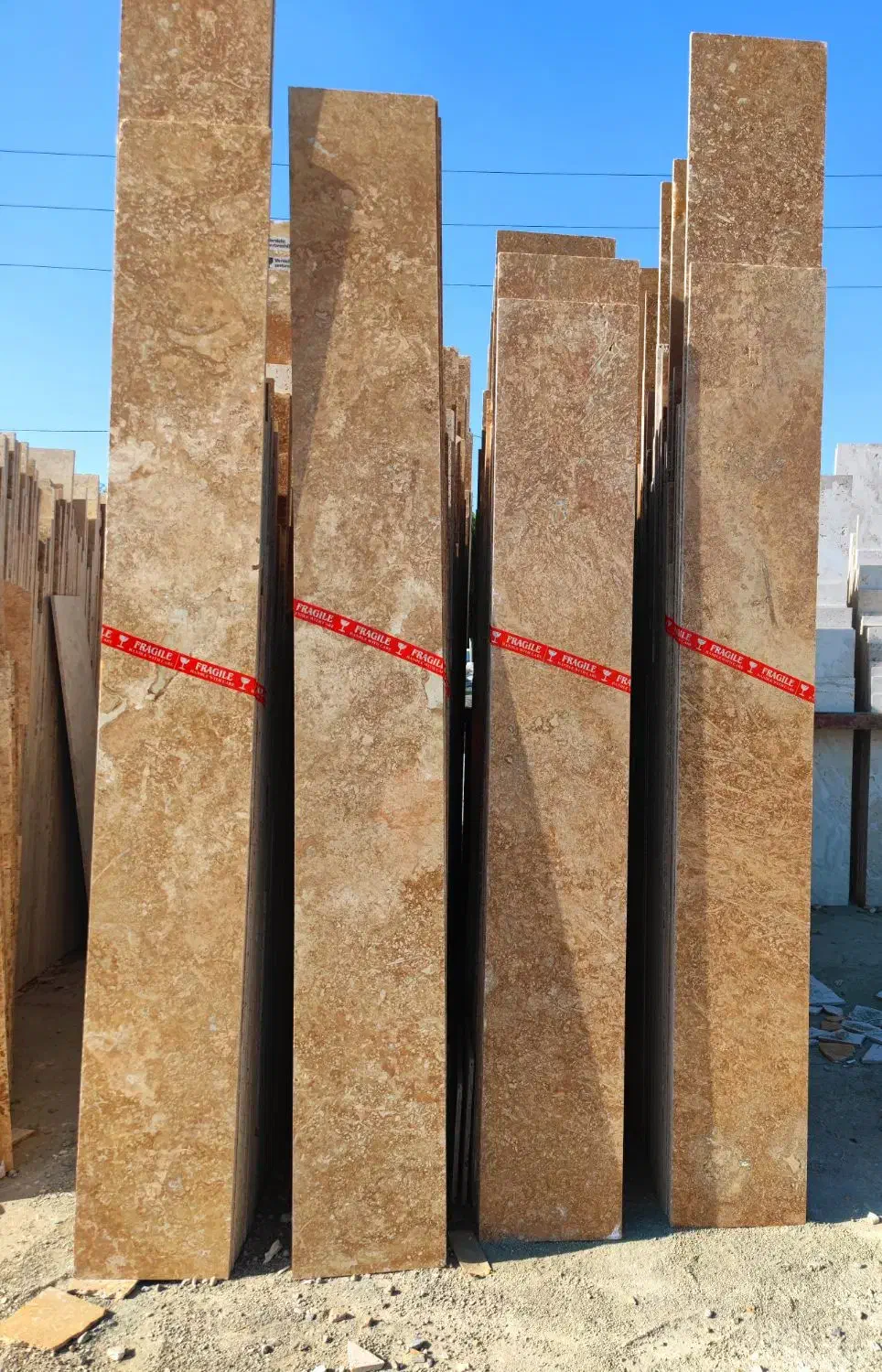 سنگ تراورتن عسلی محلات|مصالح و تجهیزات ساختمان|شهریار, شهرک شاهد|دیوار