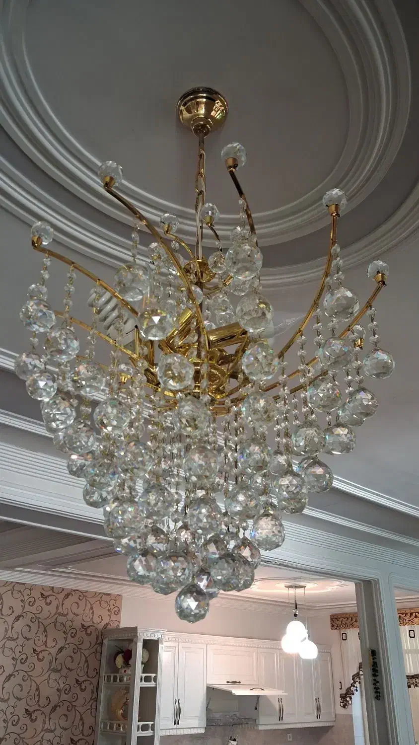 لوستر کلاسیک اصل|لوستر و چراغ آویز|ارومیه, |دیوار