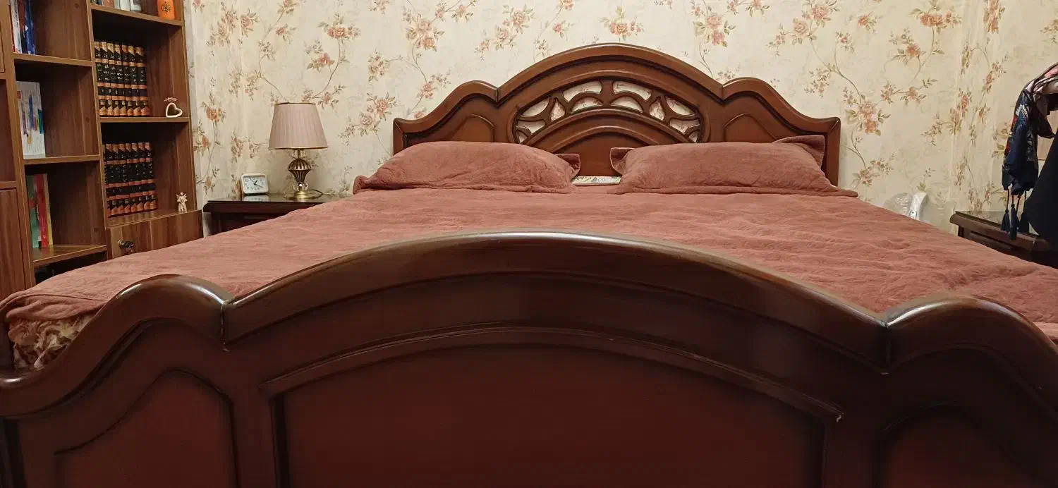 سرویس خواب دو نفره چوبی|تخت و سرویس خواب|تهران, تهرانپارس شرقی|دیوار