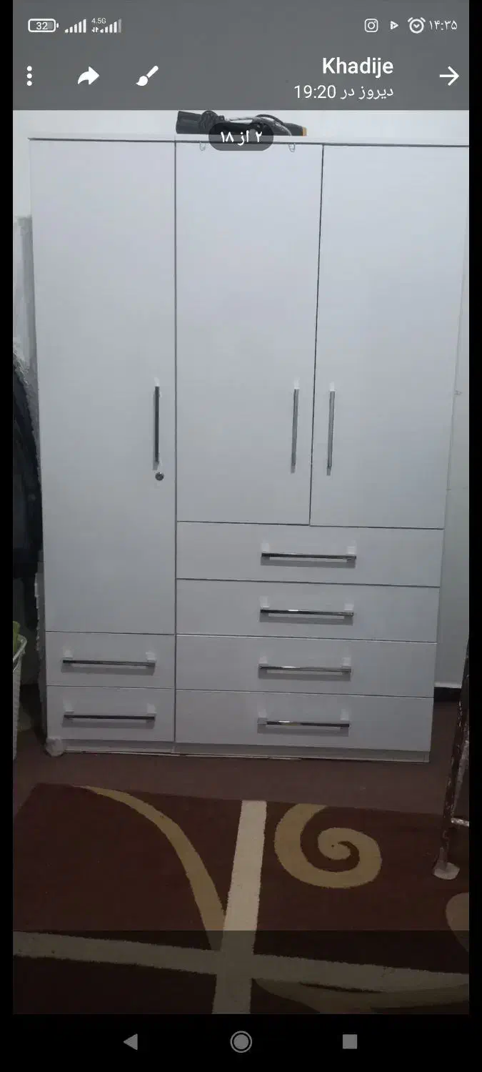 کمد استفاده نشده .|جاکفشی، کمد، دراور|تربت جام, شهرک آزادگان|دیوار