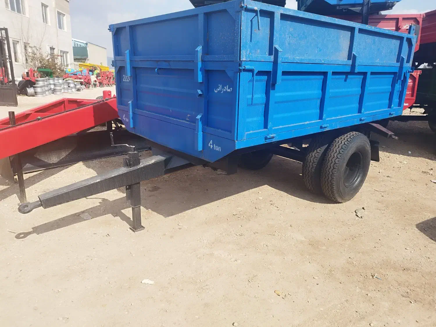 تریلی تراکتور 2چرخ و 4چرخ.2*3*4*8تن|ماشین‌آلات صنعتی|شیراز, سهل‌آباد|دیوار