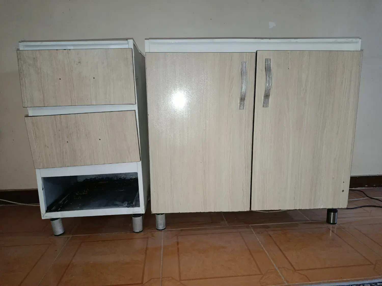 کابینت MDF زیر گازی کابینت زیر سینک کابینت 3 کشو|مصالح و تجهیزات ساختمان|فردیس, شهرک ارم|دیوار