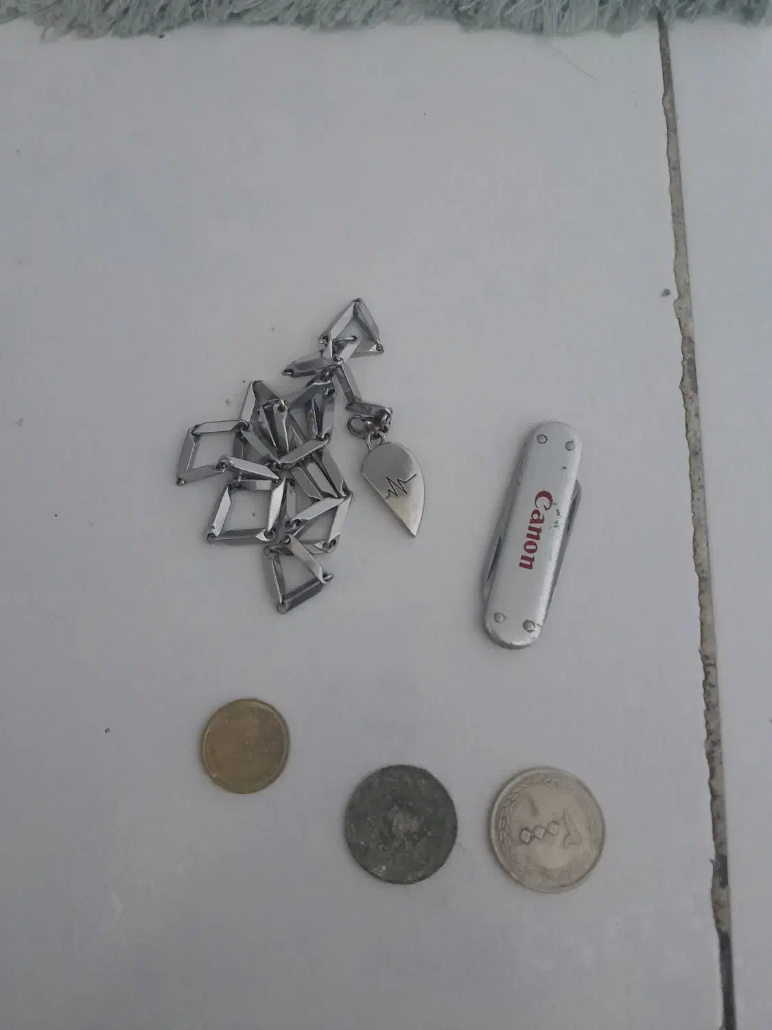 سکه چاقوگردنبدقدیمی|کلکسیون سکه، تمبر، اسکناس|قزوین, |دیوار