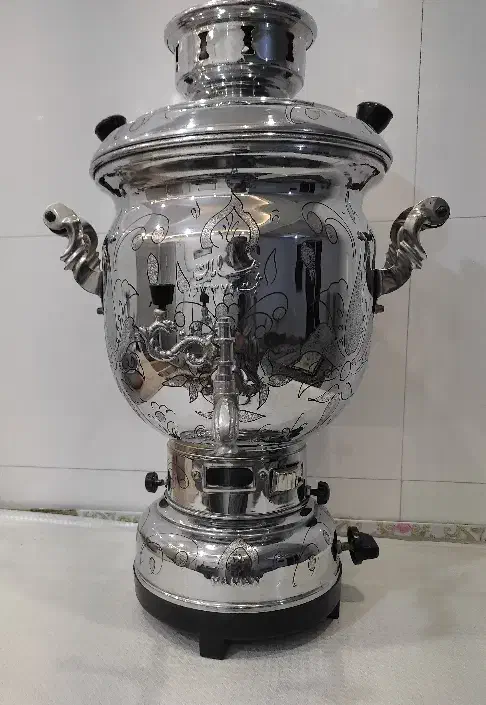 سماور 10لیتری نو|سماور، چای‌ساز، قهوه‌ساز|قم, شاد قلی|دیوار