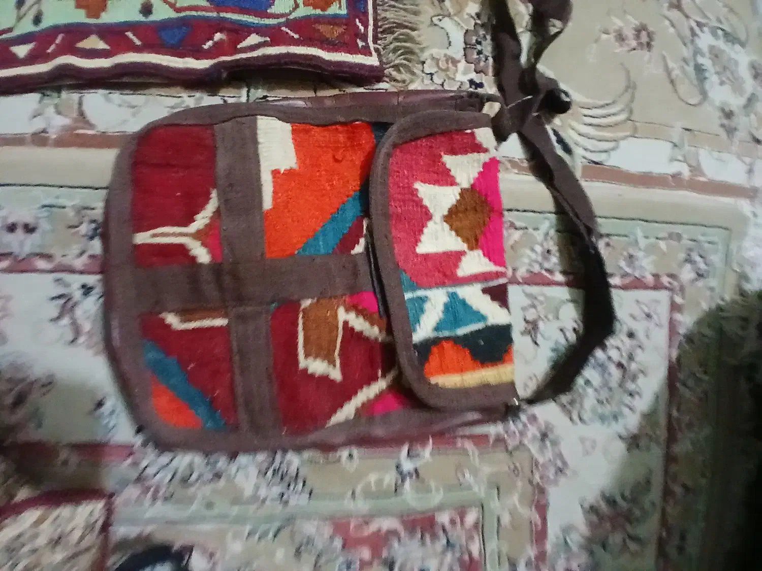 گبه دست باف ایرانی|گلیم، جاجیم، گبه|مشهد, هفت تیر (حافظ)|دیوار