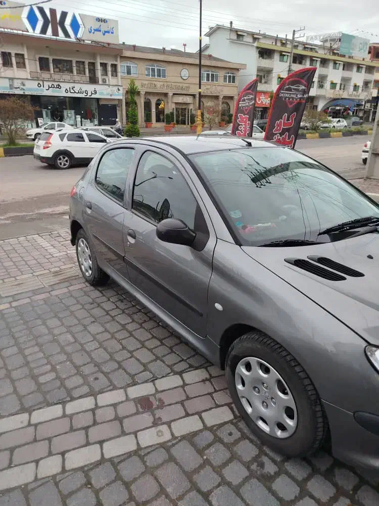 ۲۰۶ مدل ۸۶ ۳ لکه رنگ|خودرو سواری و وانت|هچیرود, |دیوار