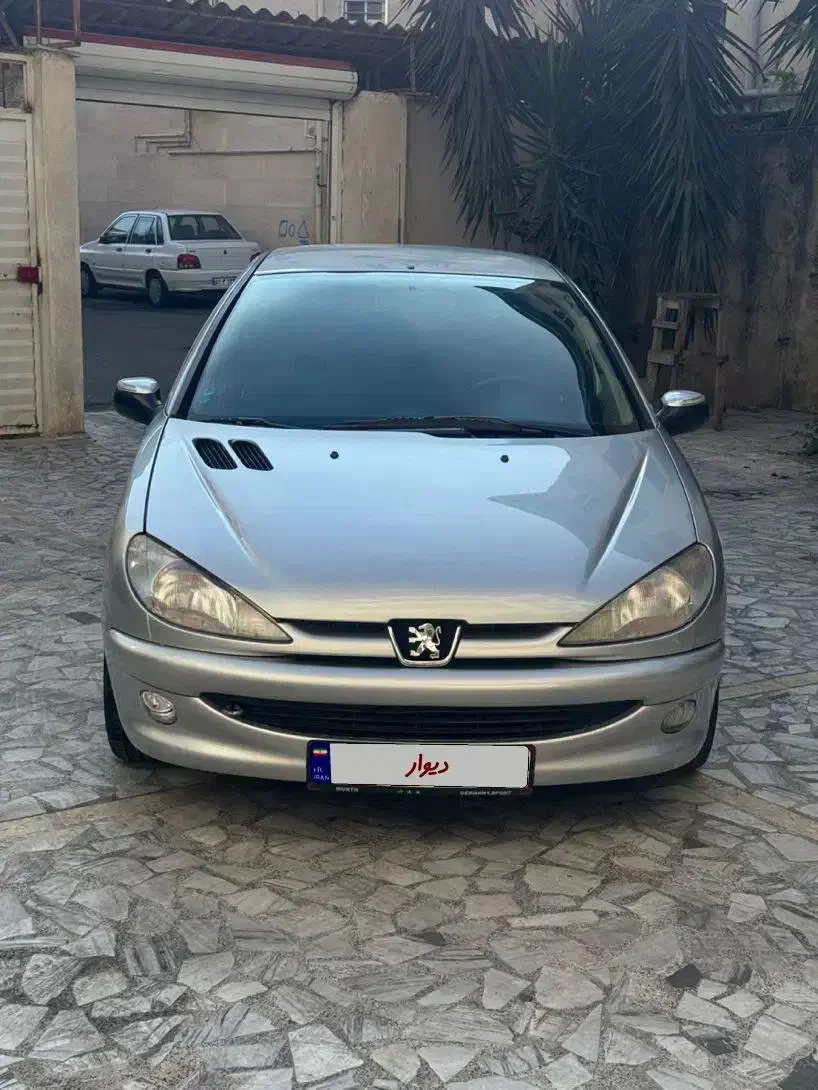 ۲۰۶ تیپ ۲ سه تیکه پلمپ|خودرو سواری و وانت|رشت, انصاری|دیوار