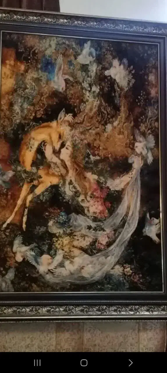 تابلوفرش دستبافت|تابلو فرش|اصفهان, عطار نیشابوری|دیوار