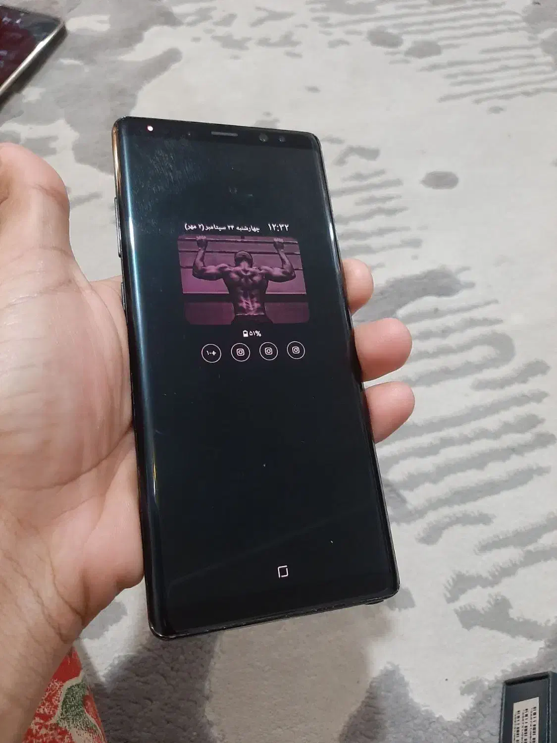 Samsung Note 8 64/6 GB|موبایل|آبادان, |دیوار
