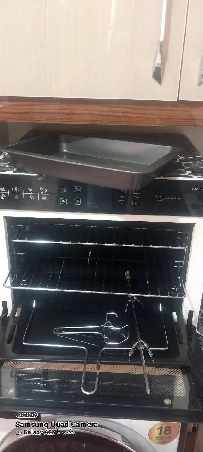 ماکرو فر مشکی|اجاق گاز و لوازم برقی پخت‌وپز|شاهین‌شهر, امام حسین|دیوار