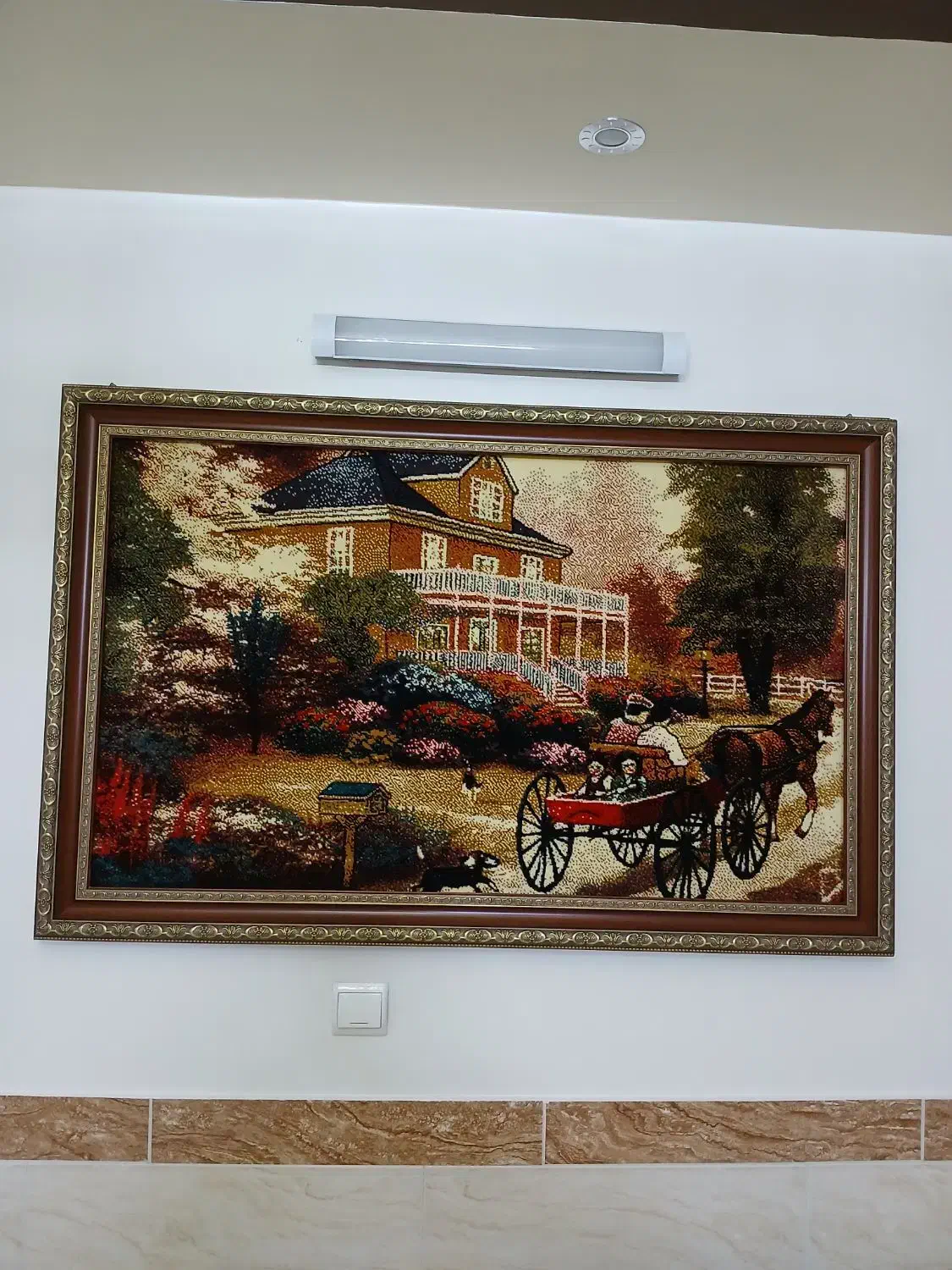 تابلوفرش|تابلو فرش|شاهین‌شهر, مسکن مهر|دیوار