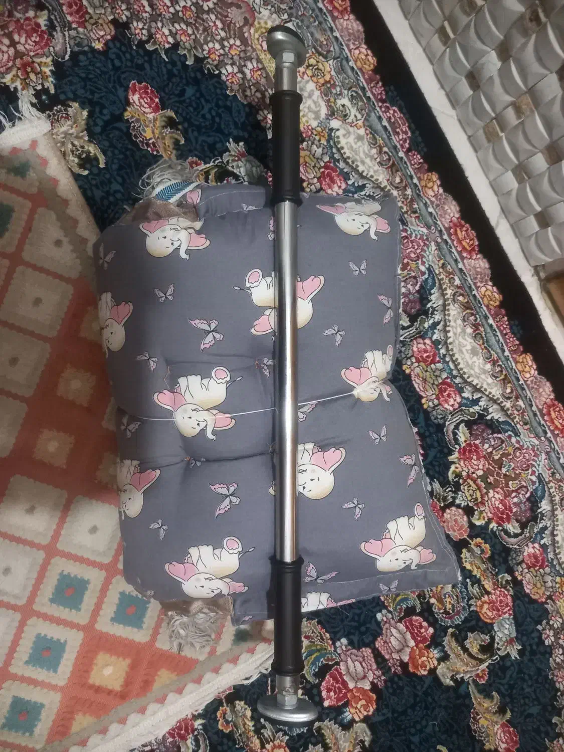 تاب پارچه ای با میله بارفیکس|اسباب‌بازی بچه|مشکین‌دشت, |دیوار