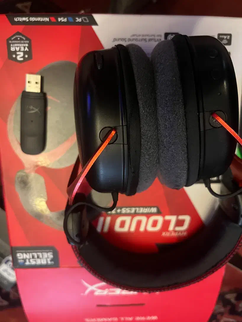 هدست گیمینگ hyperx cloud2 wireless|کنسول، بازی ویدئویی و آنلاین|ساری, |دیوار