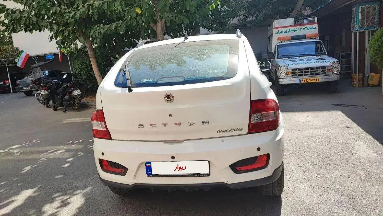 سانگ یانگ اکتیون ۲۰۱۴ لاکچری|خودرو سواری و وانت|تهران, جیحون|دیوار