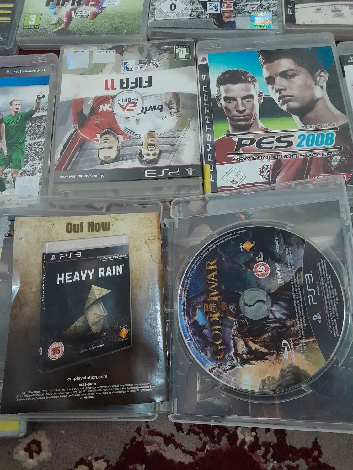 دیسک اصلی و اوجنال پلی استیشن 3 صفر و نو|کنسول، بازی ویدئویی و آنلاین|رشت, حمیدیان|دیوار