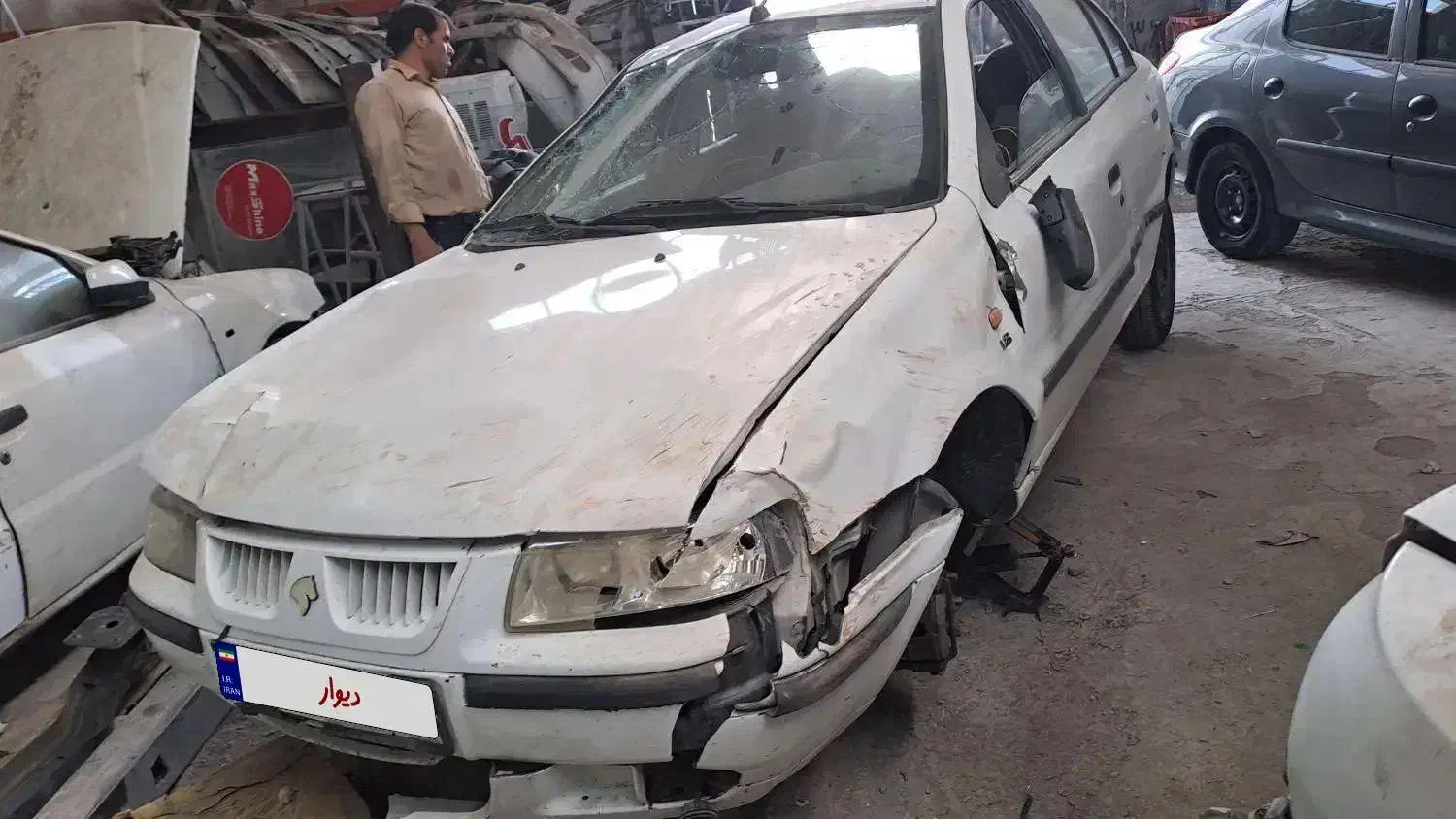 سمند مدل 98 شاسی پلمپ تصادفی|خودرو سواری و وانت|سبزوار, چهارراه فرودگاه|دیوار