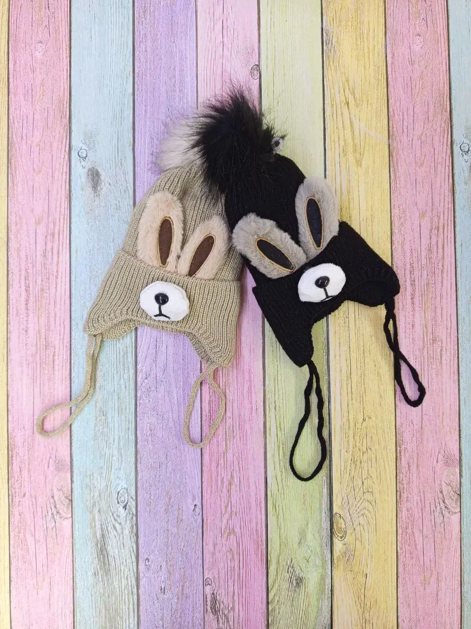 کلاه تک خرگوشی گوشدار بچگانه|کفش و لباس بچه|قم, نیروگاه|دیوار