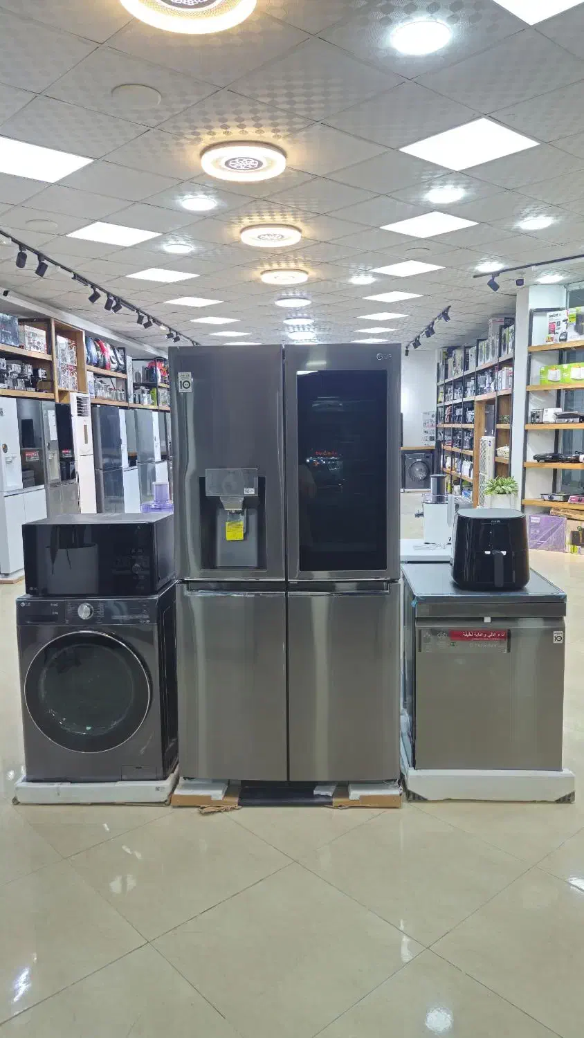 تلویزیون و یخچال وسایل ریز آشپزخانه اورجینال واصل|یخچال و فریزر|بند زرک, |دیوار