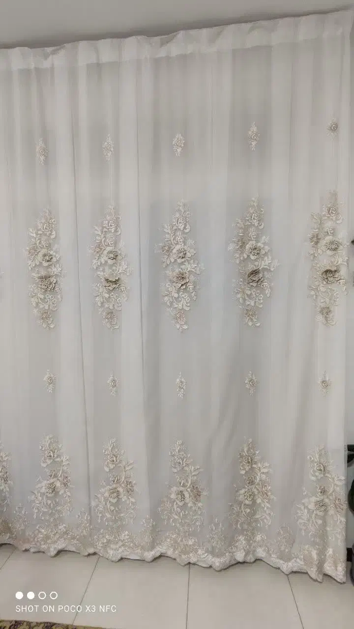 پرده رزلند|پرده، رانر، رومیزی|آران و بیدگل, |دیوار