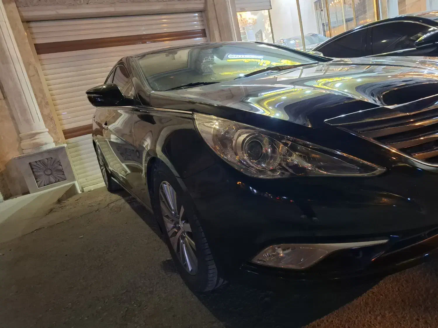 سوناتا yf مشکی 2014|خودرو سواری و وانت|قم, زنبیل آباد|دیوار