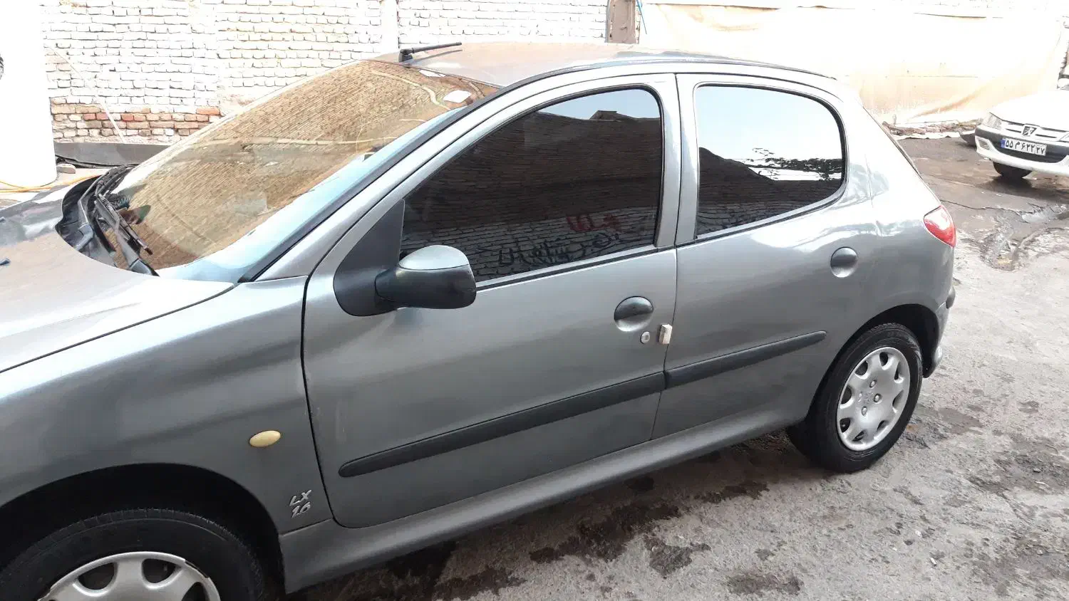 پژو ۲۰۶ خاکستری تیپ۲ مدل ۸۶|خودرو سواری و وانت|خوی, |دیوار