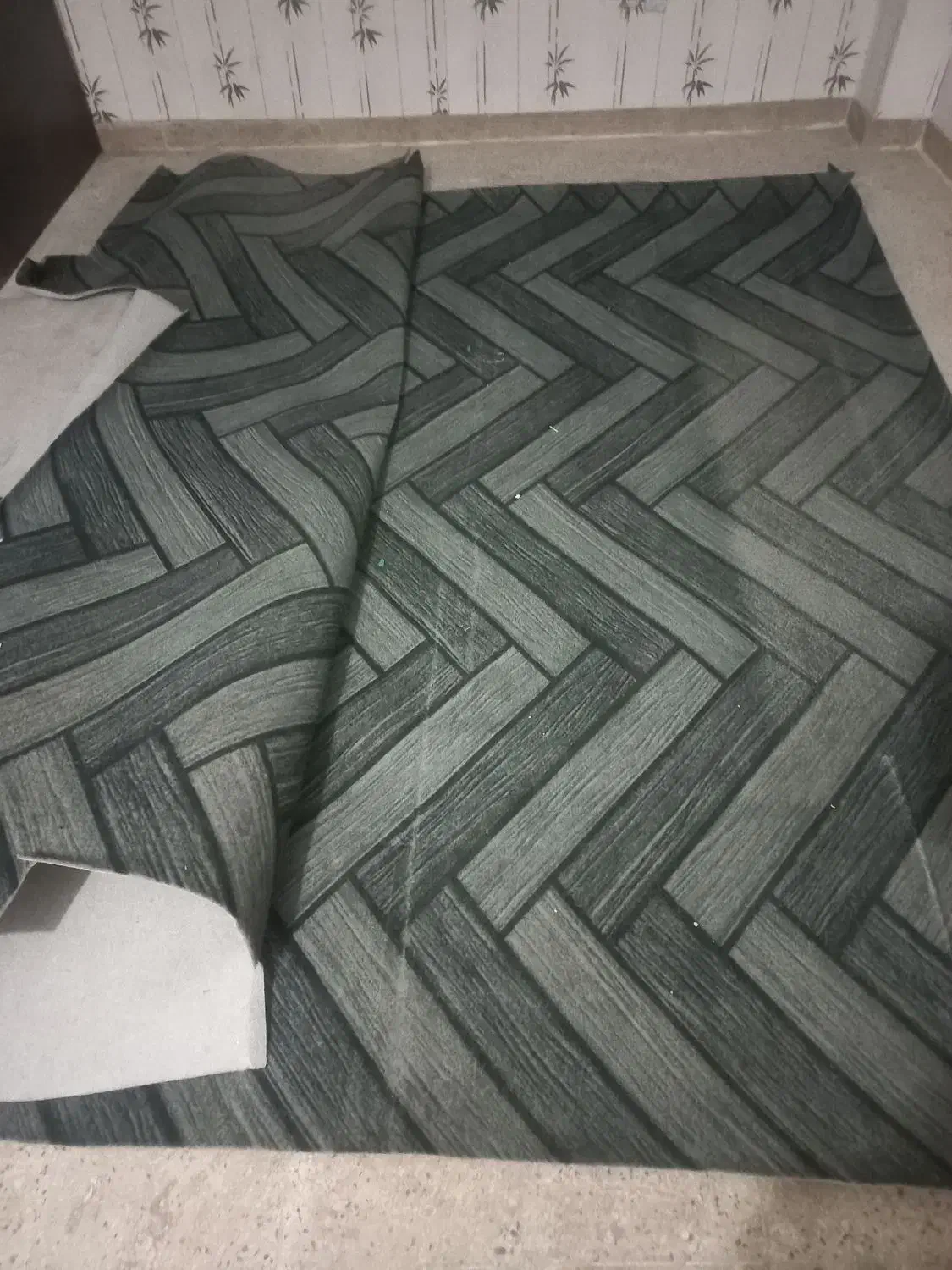 ۹ متر موکت طوسی|موکت|تهران, اتابک|دیوار