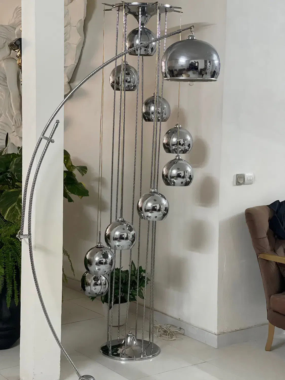 دو عدد اباژور طرح استیل|چراغ خواب و آباژور|ری, اقدسیه|دیوار